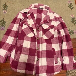 Plaid shacket Jacket -